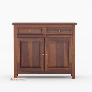 Louise Sheesham Wood Two Door Chest of Drawer