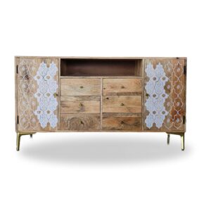 Stencil Chest of Drawers